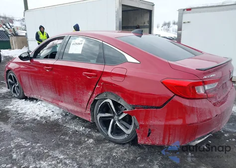 2021 Honda Accord Sport 2.0T z USA, uszkodzony, nr VIN 1HGCV2F3XMA012590